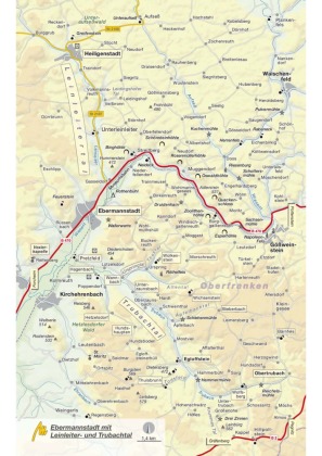 MICHAEL MÜLLER REISEFÜHRER Fränkische Schweiz, m. 1 Karte