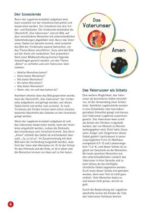 Vater unser. Ein Legekreis für den Religionsunterricht in 12 Bildern, m. 1 Beilage