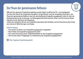 Eingewöhnung in der Kita. Vom Modell zur Praxis, m. 1 Beilage