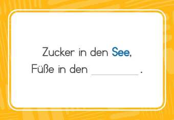 Mütze in den Topf, Nudeln auf den ...