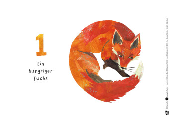 Ein Fuchs - hundert Hühner. Der Bildkarten-Thriller zum Mitzählen. Kamishibai Bildkartenset