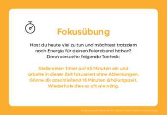Schatzkarten fürs Referendariat