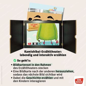 Die kleine Glitzerblume. Gemeinsam sind wir einzigartig! Eine Geschichte mit Rabe und Eichhörnchen. Kamishibai Bildkartenset, m. 1 Beilage