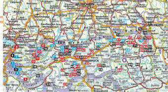 Klettersteige Bayern - Vorarlberg - Tirol - Salzburg 