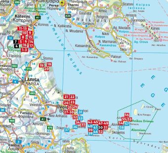 ROTHER Wanderführer Griechenland: Olymp - Pilion. Kissavos, Skiathos, Alonnisos