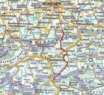 Alpenüberquerung Tegernsee - Sterzing