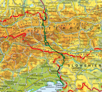 Alpenüberquerung Salzburg - Triest
