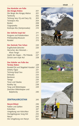 TRESCHER Reiseführer Kirgistan