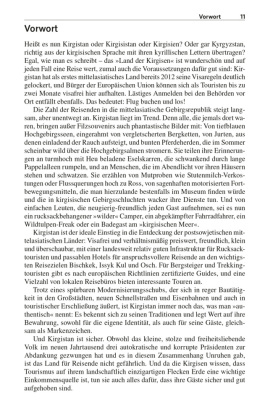 TRESCHER Reiseführer Kirgistan