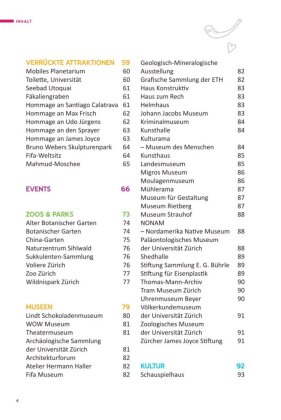 Mehr Erleben in Zürich