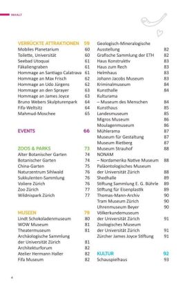 Mehr Erleben in Zürich