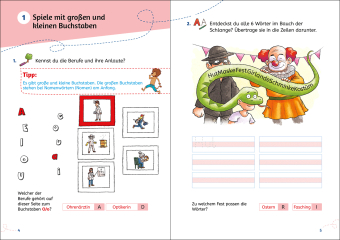 Leselöwen Lernhilfen - Rechtschreib-Spiele - 1. Klasse