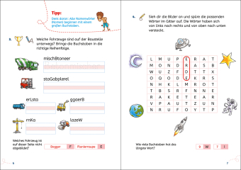 Leselöwen Lernhilfen - Rechtschreib-Spiele - 1. Klasse