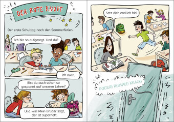 Leselöwen Comics 1. Klasse - Der magische Stundenplan