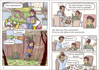 Leselöwen Comics 1. Klasse - Entführung im Drachenwald