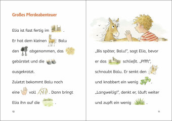 Lesenlernen in 3 Schritten - Die schönsten Pferdegeschichten