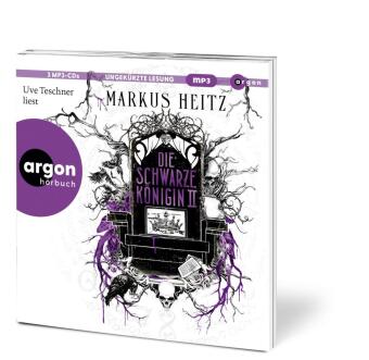 Die Schwarze Königin II,3 Audio-CD, 3 MP3 