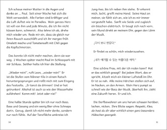 Luftküsse aus Korea
