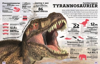 Unsere Welt in Zahlen. Dinosaurier und andere Tiere der Urzeit