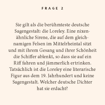 Deutsche Sagen-Quiz