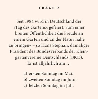 Garten-Quiz