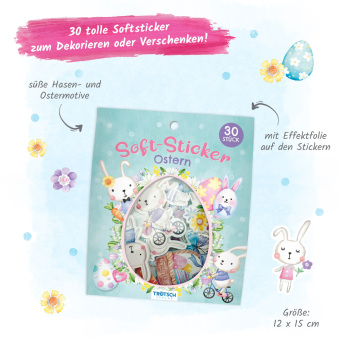 Trötsch Soft-Sticker Ostern