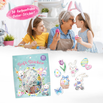 Trötsch Soft-Sticker Ostern