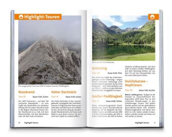 KOMPASS Wanderführer Dachstein-Tauern Ost, 70 Touren mit Extra-Tourenkarte