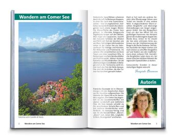KOMPASS Wanderführer Comer See, 50 Touren mit Extra-Tourenkarte