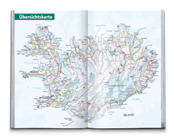 KOMPASS Wanderführer Island, 70 Touren mit Extra-Tourenkarte