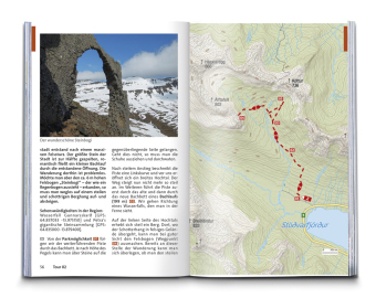 KOMPASS Wanderführer Island, 70 Touren mit Extra-Tourenkarte