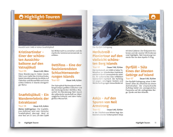 KOMPASS Wanderführer Island, 70 Touren mit Extra-Tourenkarte