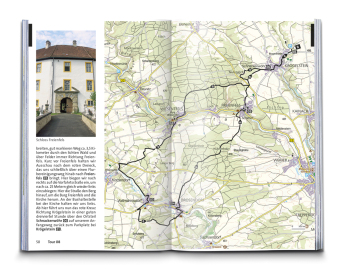 KOMPASS Wanderführer Fränkische Schweiz mit Oberem Maintal und Hersbrucker Schweiz, 55 Touren mit Extra-Tourenkarte