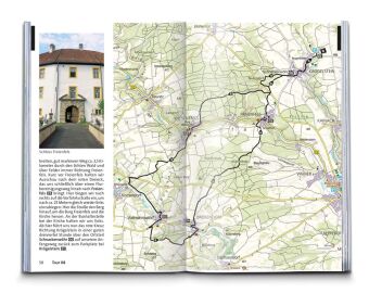 KOMPASS Wanderführer Fränkische Schweiz mit Oberem Maintal und Hersbrucker Schweiz, 55 Touren mit Extra-Tourenkarte