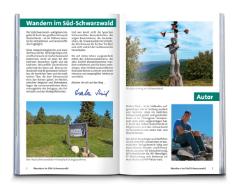 KOMPASS Wanderführer Schwarzwald Süd mit Naturpark, Kaiserstuhl und Markgräflerland, 60 Touren mit Extra-Tourenkarte