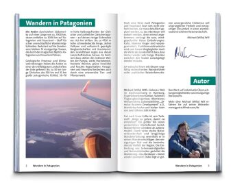 KOMPASS Wanderführer Patagonien und Feuerland, 55 Touren mit Extra-Tourenkarte