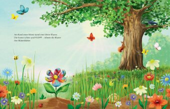 Die kleine Glitzerblume
