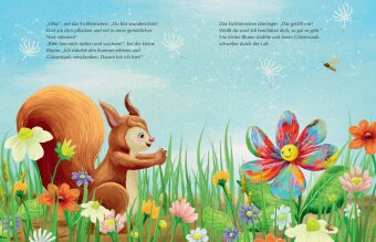Die kleine Glitzerblume