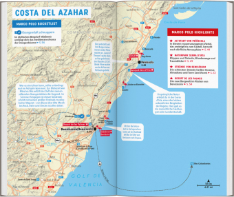 MARCO POLO Reiseführer Costa Blanca, Costa del Azahar, València, Costa Cálida