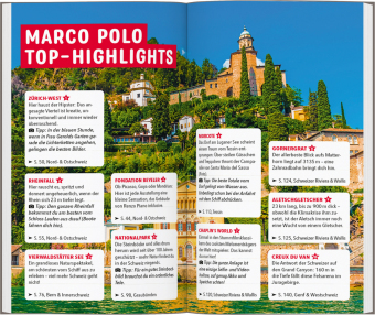 MARCO POLO Reiseführer Schweiz