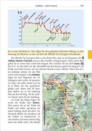 Via Francigena von Lausanne nach Rom
