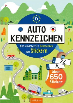 Autokennzeichen - Alle bundesweiten Kennzeichen zum Stickern