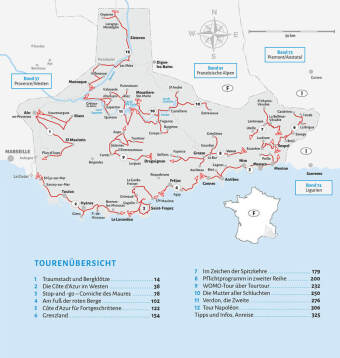 Entdeckertouren mit dem Wohnmobil Provence Cote d' Azur Der Osten