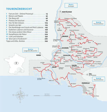 Entdeckertouren mit dem Wohnmobil Provence Cote d'Azur Der Westen