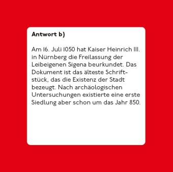 Das Nürnberg-Quiz (Neuausgabe)