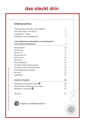 Lektürebegleiter - kompakt und differenziert: Herr Glück und Frau Unglück