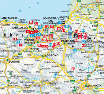 Pays Basque Espagnol (Guide de randonnées)
