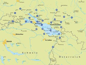 BVA Die 25 schönsten E-Bike Touren am Bodensee