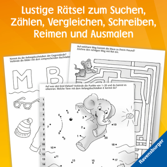 Spiel & Spaß - Vorschul-Rätselspaß für unterwegs