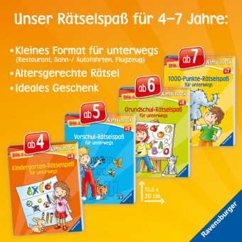 Spiel & Spaß - Vorschul-Rätselspaß für unterwegs